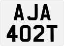 License plate of the United Kingdom, 1963 year system