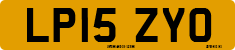 License plate of the United Kingdom, 2001 year system