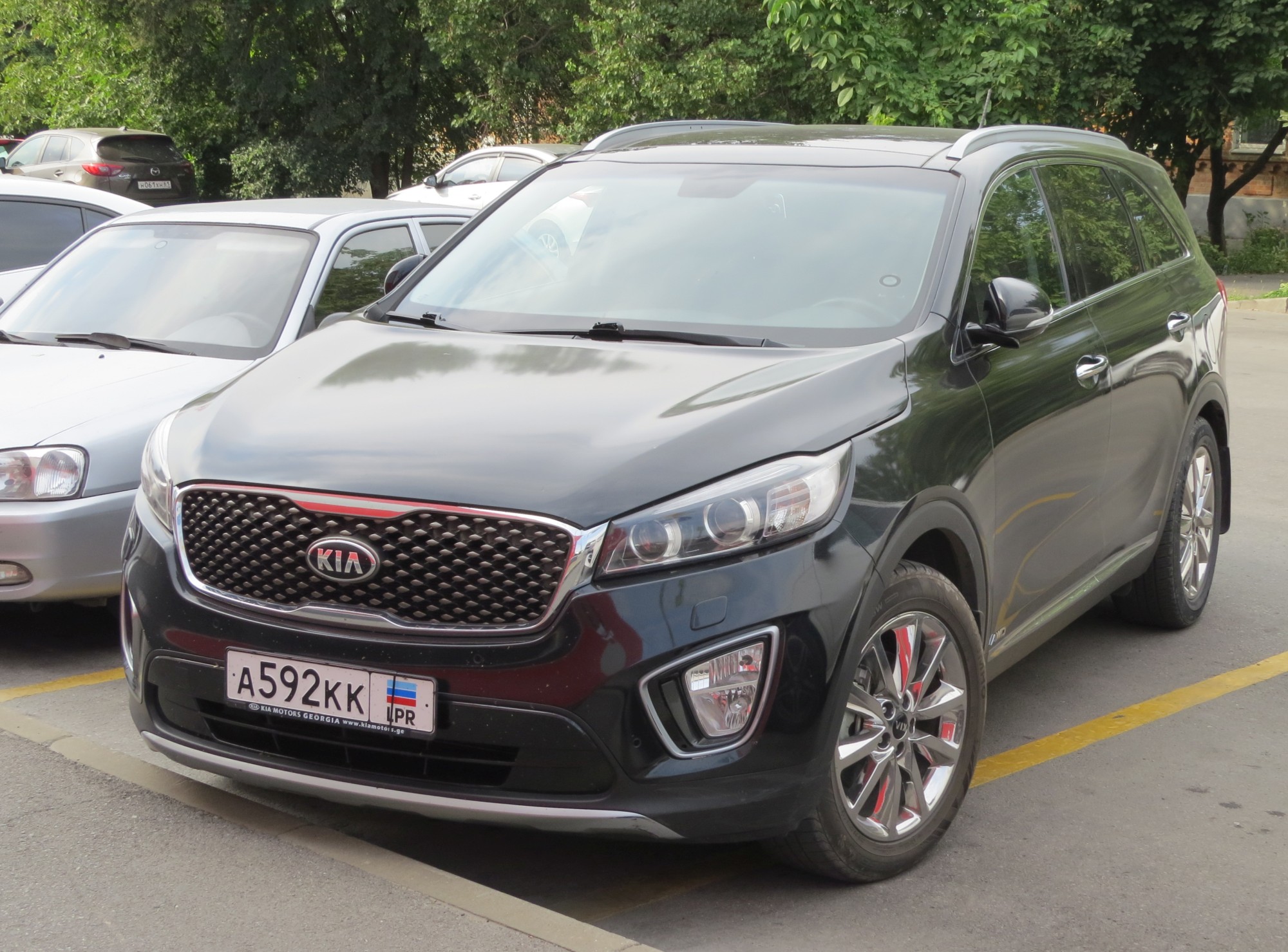 а 592 кк, Kia Sorento 