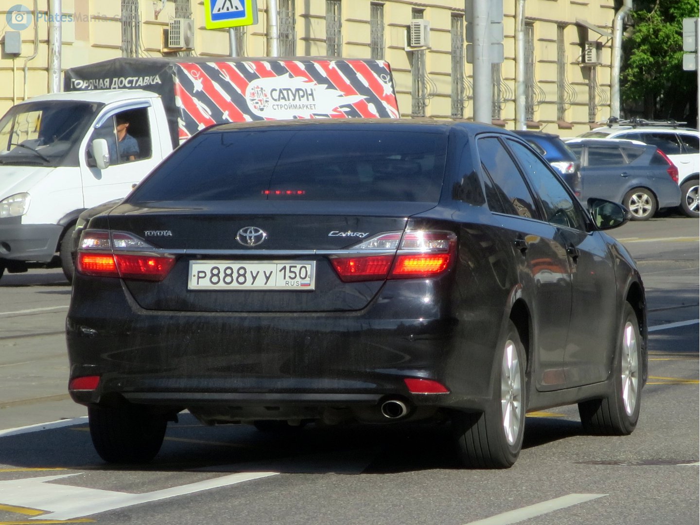 р 888 уу 150, Toyota Camry 7th gen (XV50; Global-market), facelift, 2014–2018