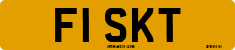 License plate of the United Kingdom, 1983 year system