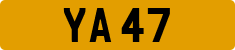 License plate of Cyprus, 1956-1990 - system