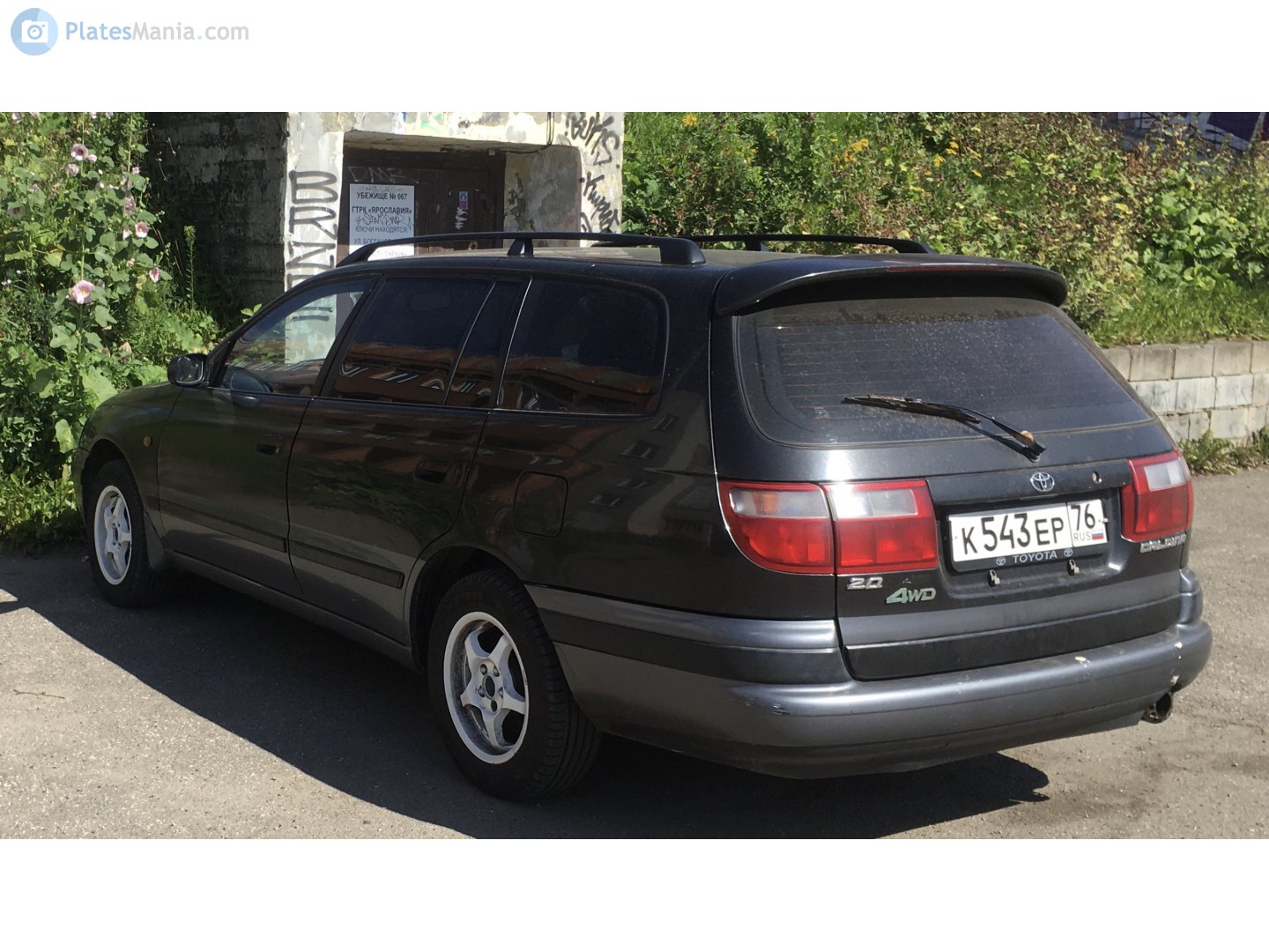 к 543 ер 76, Toyota Caldina 1st gen (T190), 1992–2002