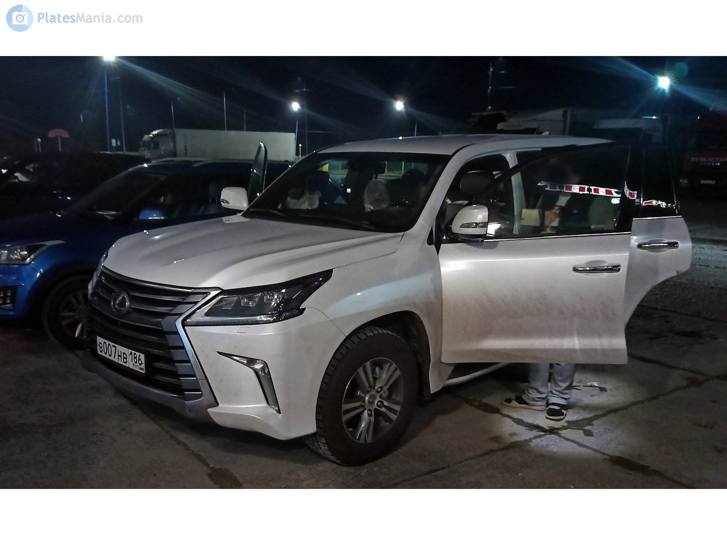 в 007 нв 186, Lexus LX 3rd gen (J200), 2nd facelift, 2015–2021