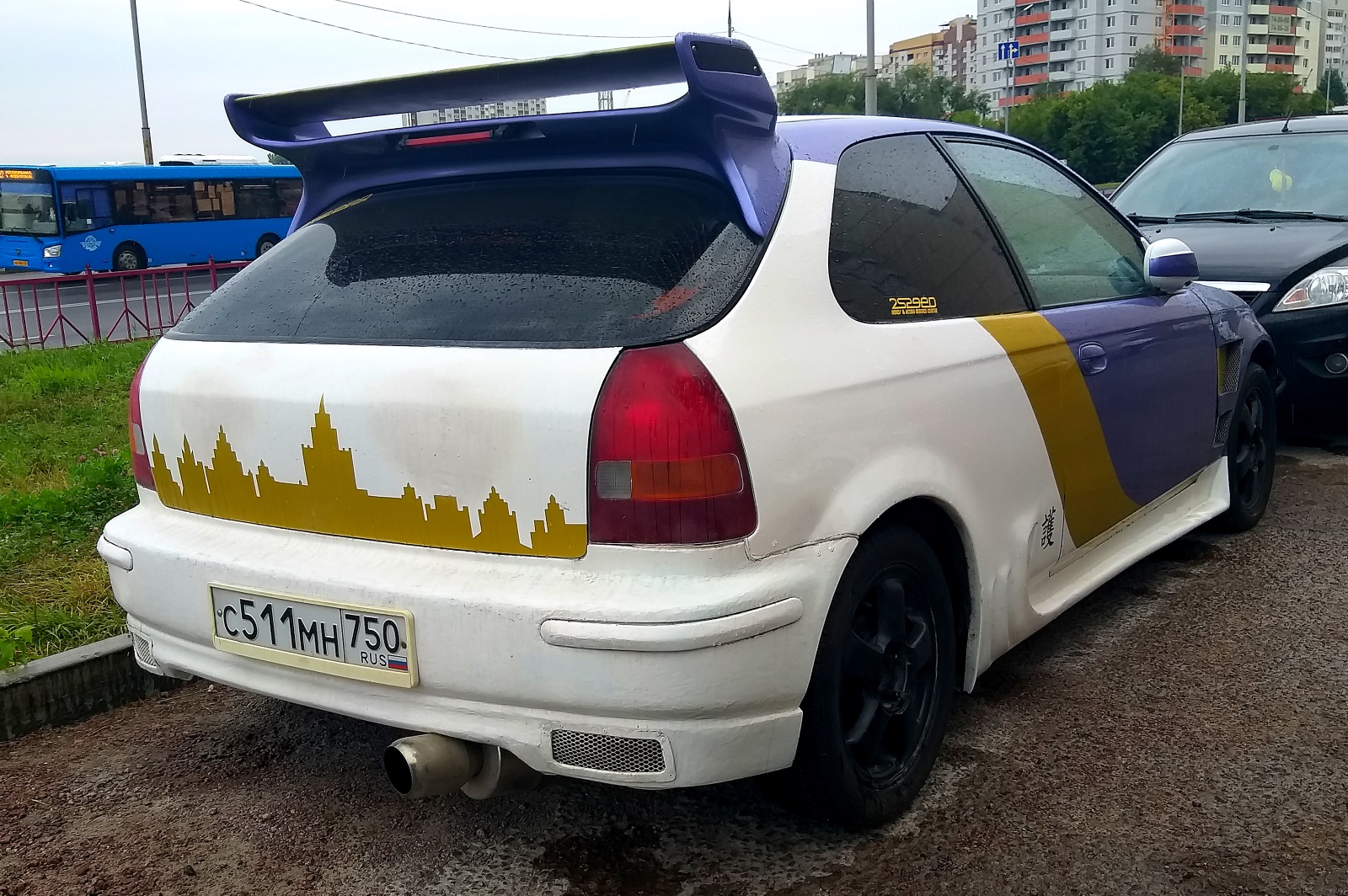 с 511 мн 750, Honda Civic 6th gen Hatchback (EK; Global-market), 1995–2000