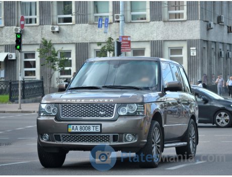 AA 8008 TE, Land Rover Range Rover