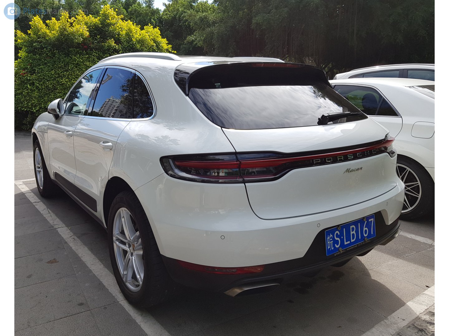 皖S·LB167, Porsche Macan 1st gen (95B),  1st facelift, 2018–2021