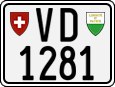 License plate of Switzerland, Motorcycles