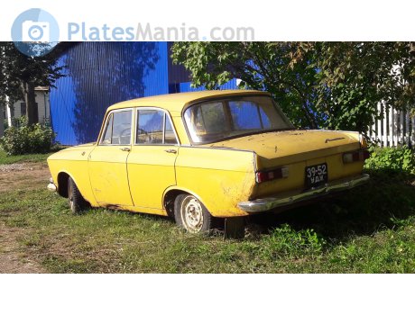 3952 УДЖ, Izh Москвич-408/412 (Moskvich-408/412)