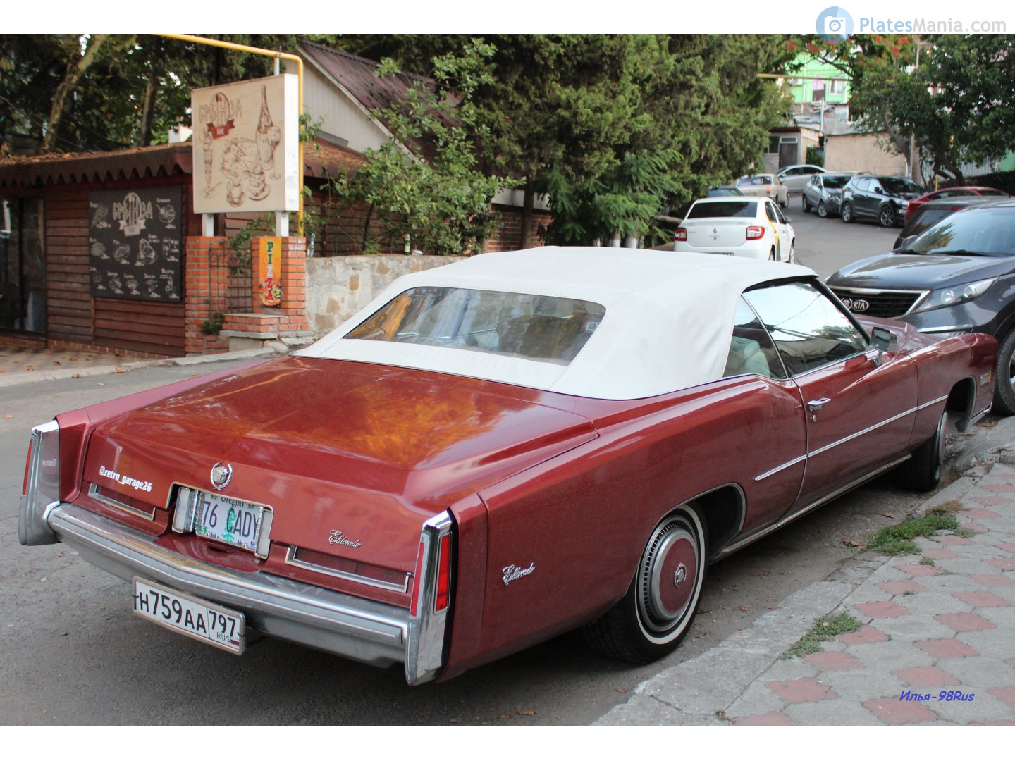 н 759 аа 797, Cadillac Eldorado 9th gen Convertible (L67; E-body), 3rd facelift, 1974–1976