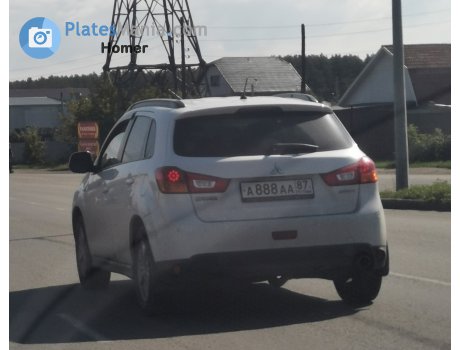 а888аа87, Mitsubishi ASX