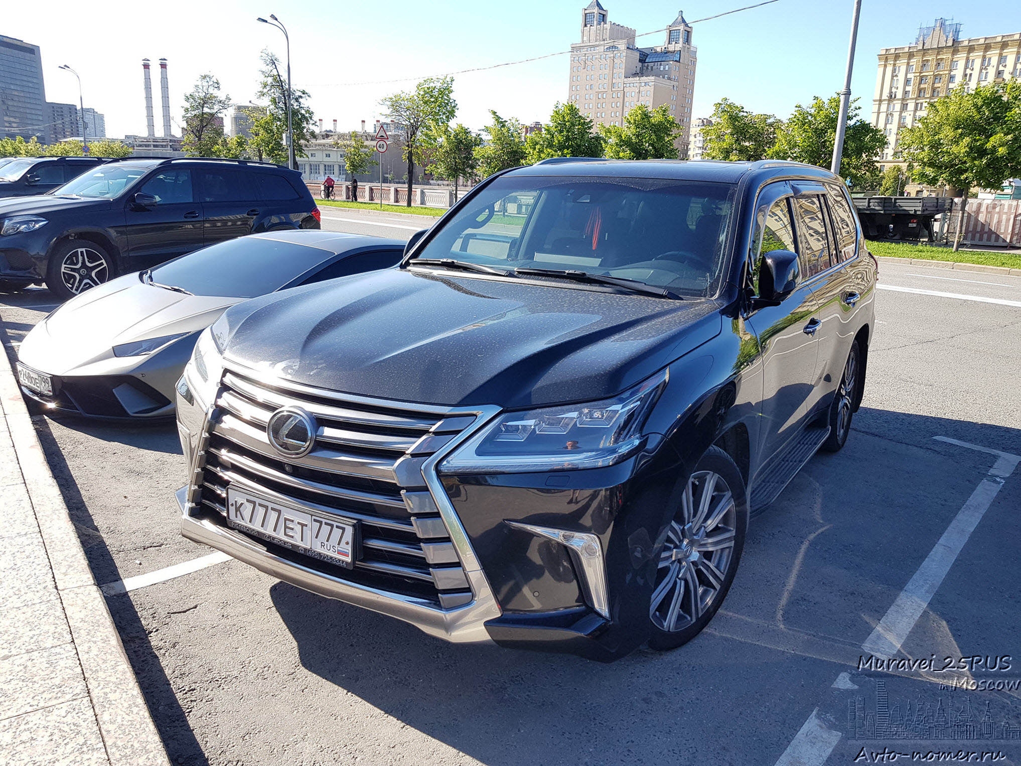 к 777 ет 777, Lexus LX 3rd gen (J200), 2nd facelift, 2015–2021