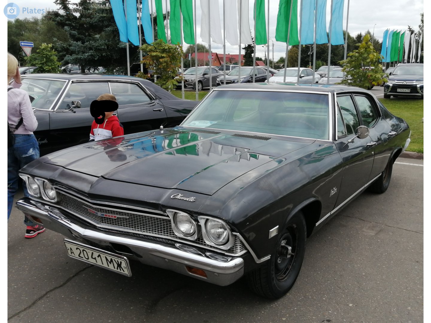 а 2041 МЖ, Chevrolet Chevelle 2nd gen 1968 4-door Sedan (69; A-body), 1967–1968