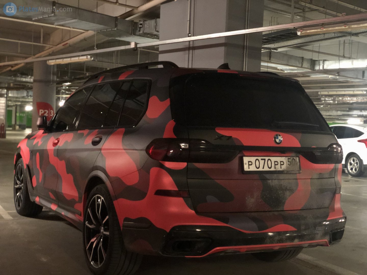 р 070 рр 50, BMW X7 1st gen (G07), 2019–2022