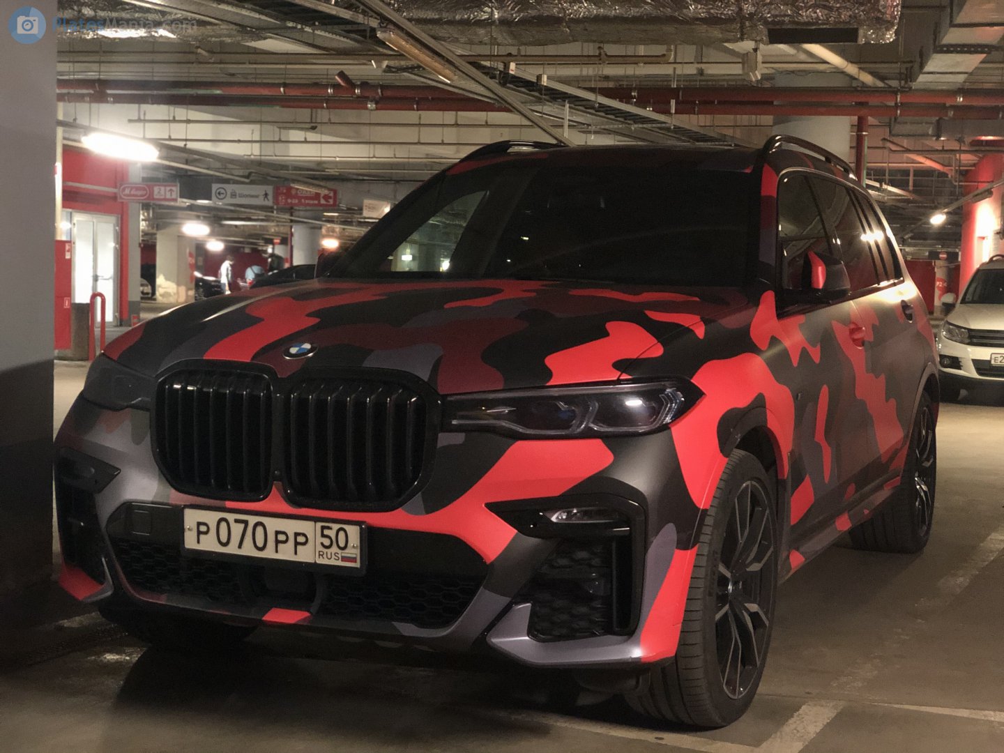 р 070 рр 50, BMW X7 1st gen (G07), 2019–2022