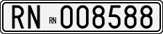 License plate of Italy, Cars (1927 year series)