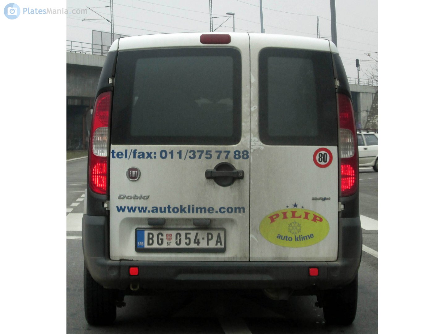 BG 054-PA, FIAT Doblò 1st gen (223), facelift, 2005–2010 (–2021 for BR-market)