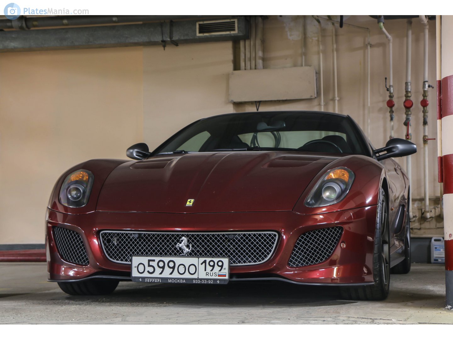 о 599 оо 199, Ferrari 599 GTO, 2010–2012