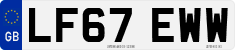 License plate of the United Kingdom, 2001 year system