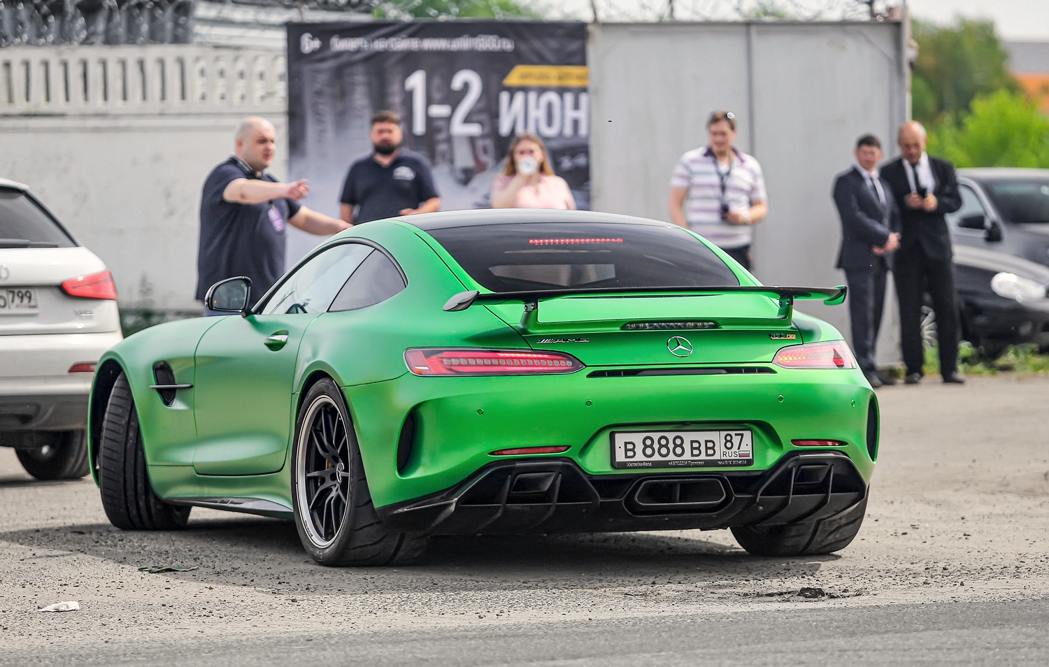 в 888 вв 87, Mercedes-Benz AMG GT 1st gen R Coupé (C190), 2016–2022