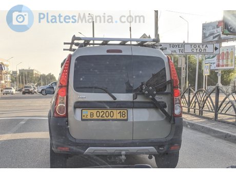 B 0200 18, Lada (VAZ) Largus