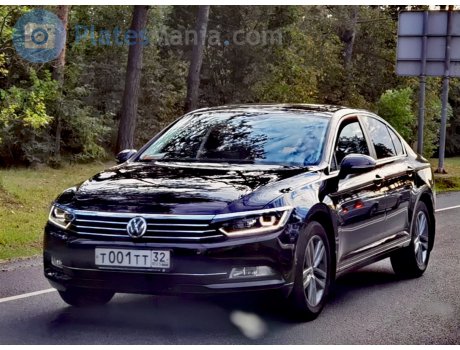 т001тт32, Volkswagen Passat