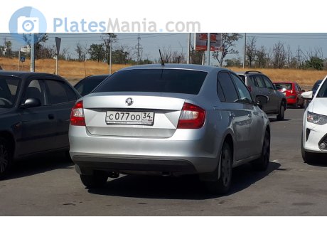 с077оо34, Skoda Rapid