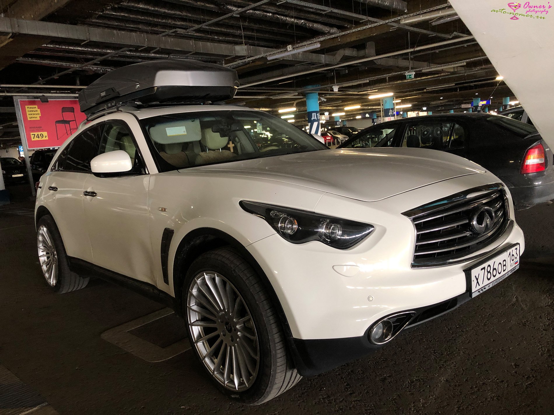 х 786 ов 163, Infiniti QX70/FX-Series 2nd gen FX/QX (S51), 2008–2017