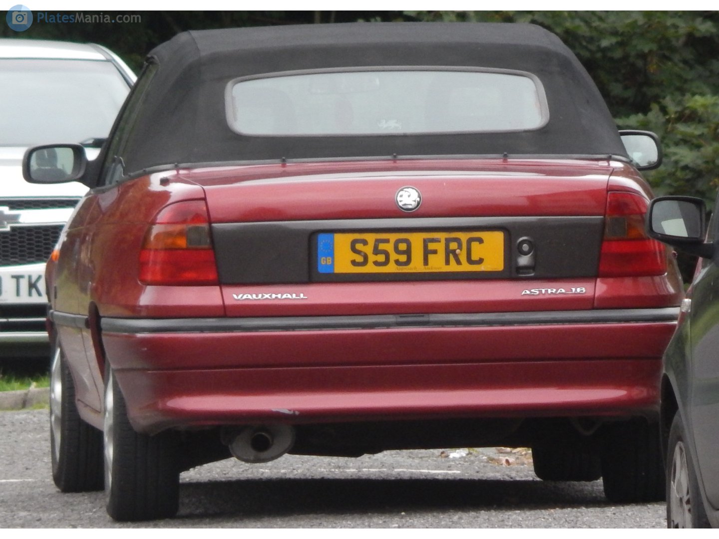 S59FRC, Vauxhall Astra 3rd gen Convertible (F; T92), 1993–1999