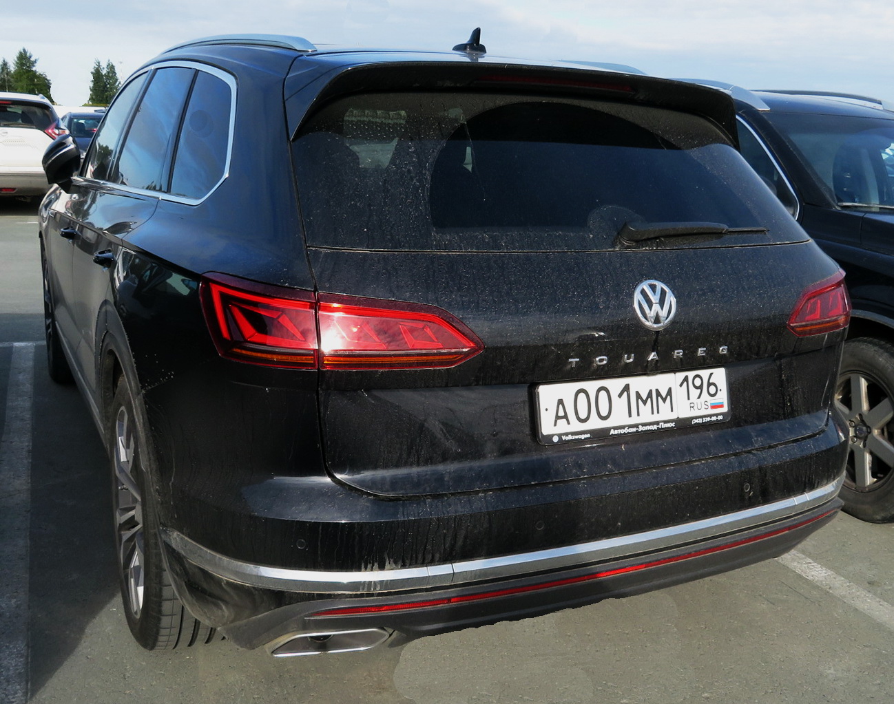 а 001 мм 196, Volkswagen Touareg 