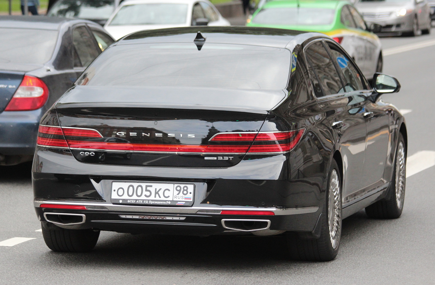 о 005 кс 98, Genesis G90 1st gen (HI), facelift, 2019–