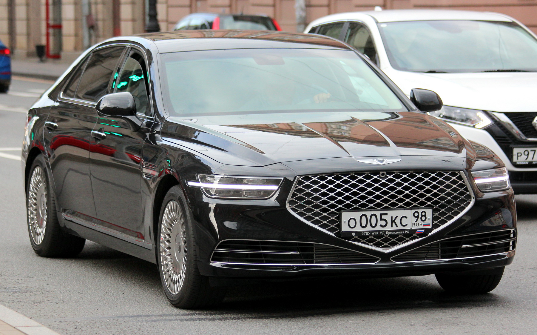 о 005 кс 98, Genesis G90 1st gen (HI), facelift, 2019–