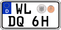 German license plate, Plates for oldtimers (type 