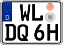 German license plate, Plates for oldtimers (type 