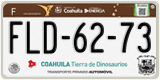 Coahuila, Cars (AAA-00-00)