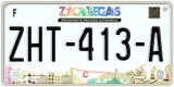 Zacatecas, Cars (AAA-000-A)