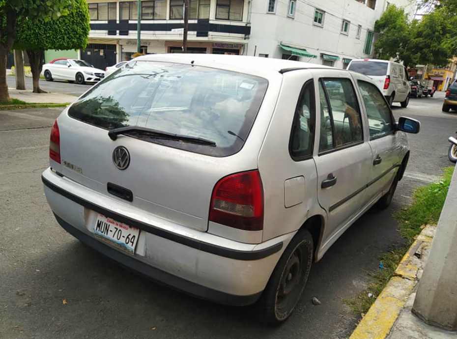 MUN-70-64, Volkswagen Pointer 2nd gen 5-door Hatch (G3; 37/5X/5W; MX- and RU-market), 1st facelift, 2000–2006