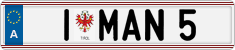 License plate of Austria, Vanity Plates