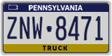 Pennsylvania, ABC-1234