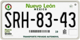 Nuevo León, Cars (AAA-00-00)