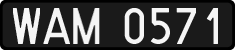 License plates of Poland, 1976 year system