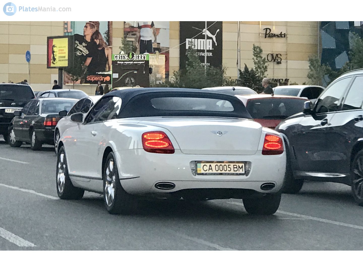 CA 0005 BM, Bentley Continental 4th gen GTC, 2006–2011