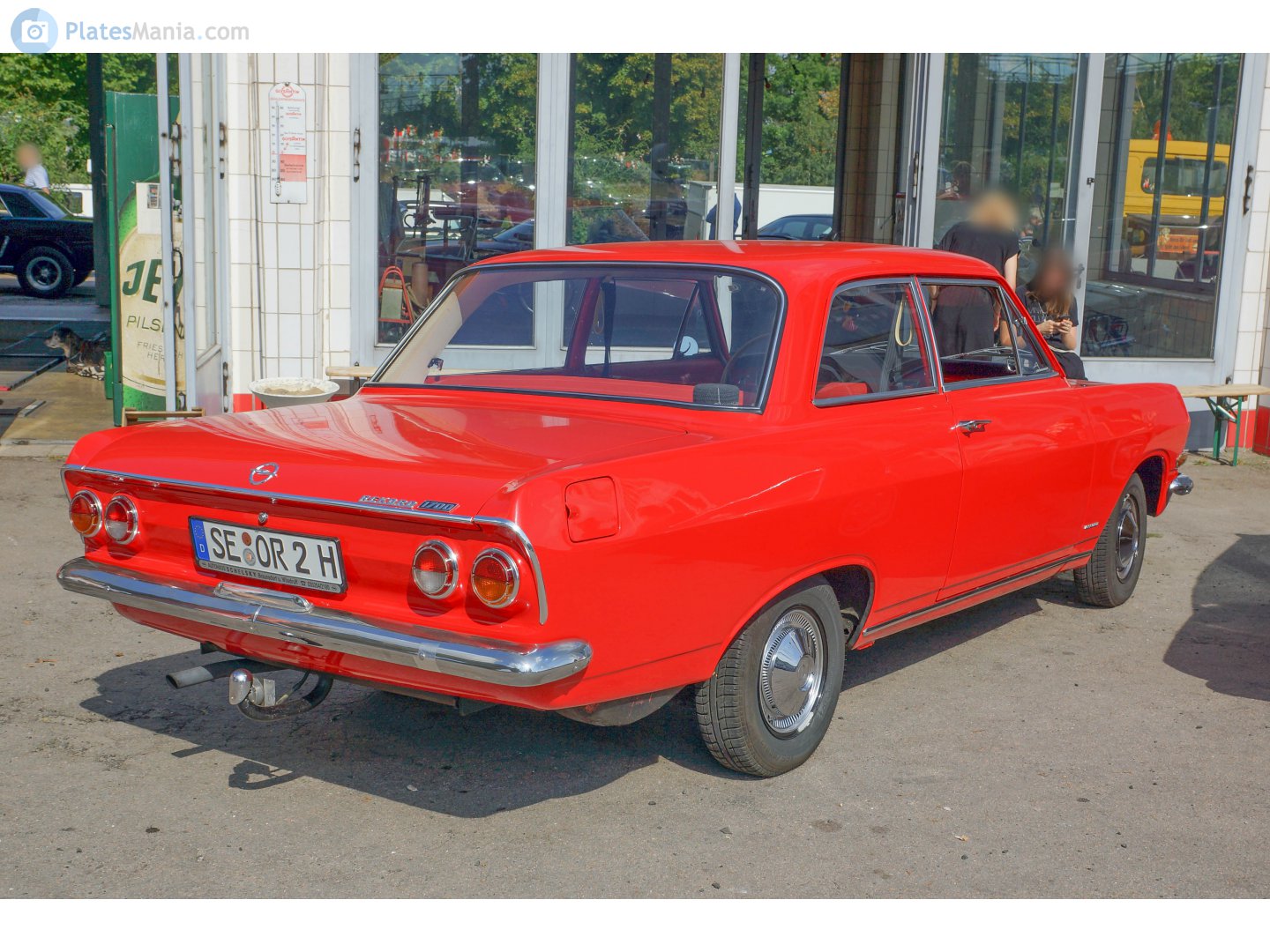 SE OR 2 H, Opel Rekord 2nd gen 2-door Sedan (B), 1965–1966