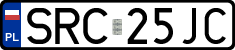License plates of Poland, Regular car plates