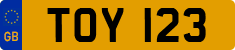 License plate of the United Kingdom, 1932 year system