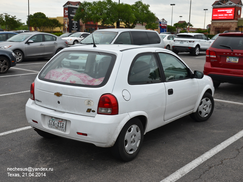 576-XSB, Chevrolet Chevy 1st gen 3-door Hatch (C3) (GM4200), 2nd facelift, 2008–2012