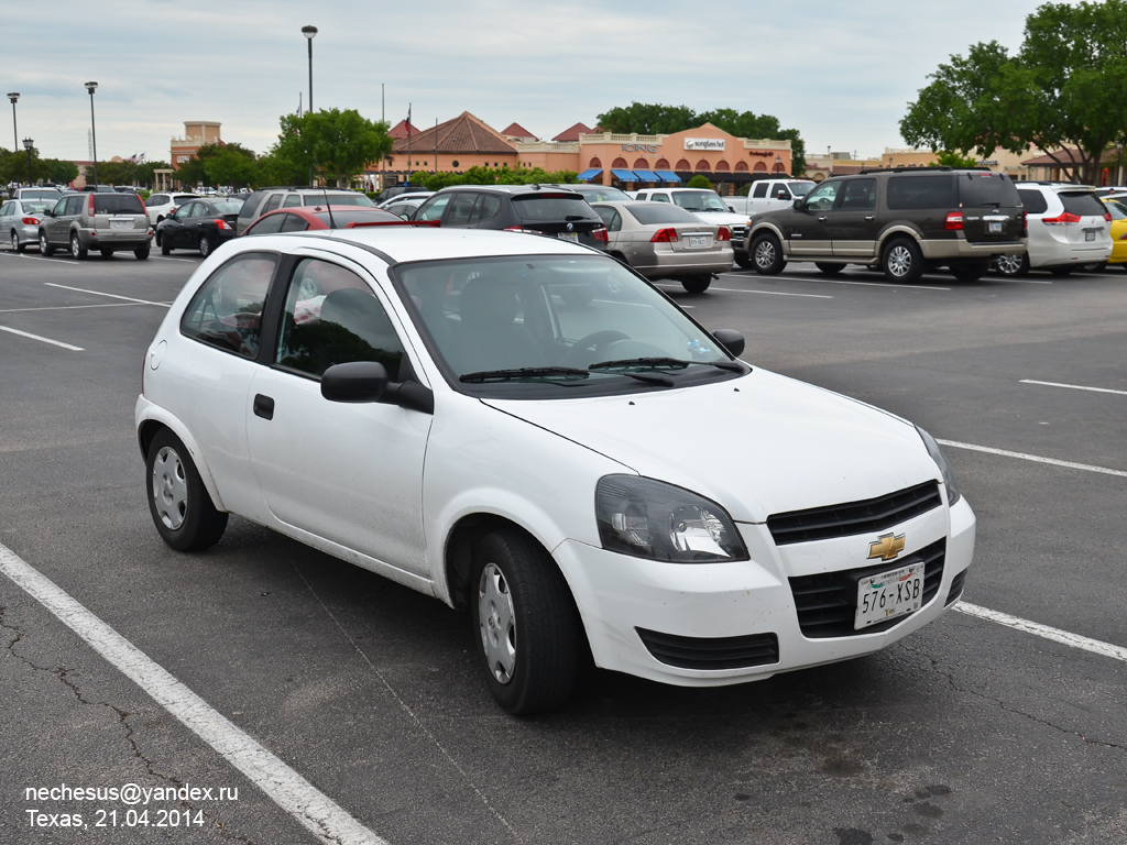 576-XSB, Chevrolet Chevy 1st gen 3-door Hatch (C3) (GM4200), 2nd facelift, 2008–2012