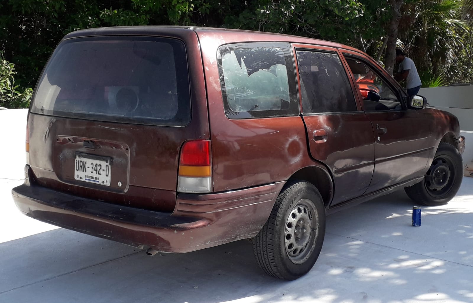 URK-342-D, Nissan Tsuru 2nd gen Wagon (B12; MX-market), 1987–1991