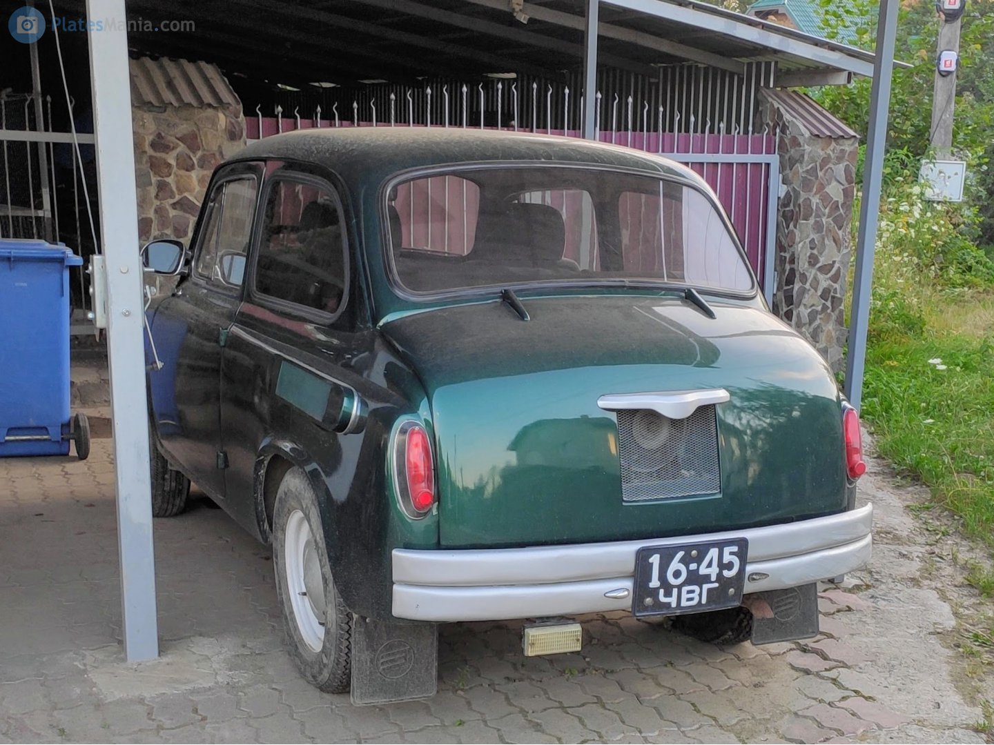 1645 ЧВГ, ZAZ 965 965/965А Запорожец (Zaporozhets), 1959–1969