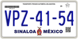 Sinaloa, Cars (AAA-00-00)